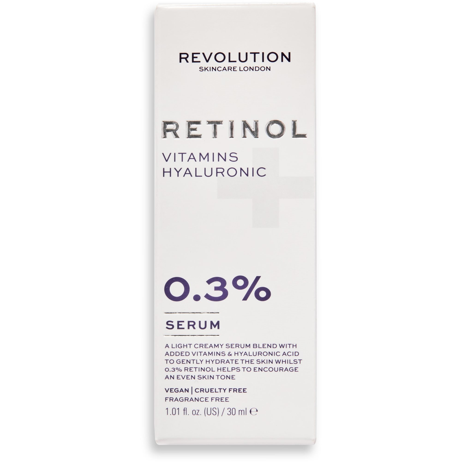 REVOLUTION SKINCARE 0.3% Retinol with Vitamins &amp; Hyaluronic Acid Serum 30 ml (5057566467322)